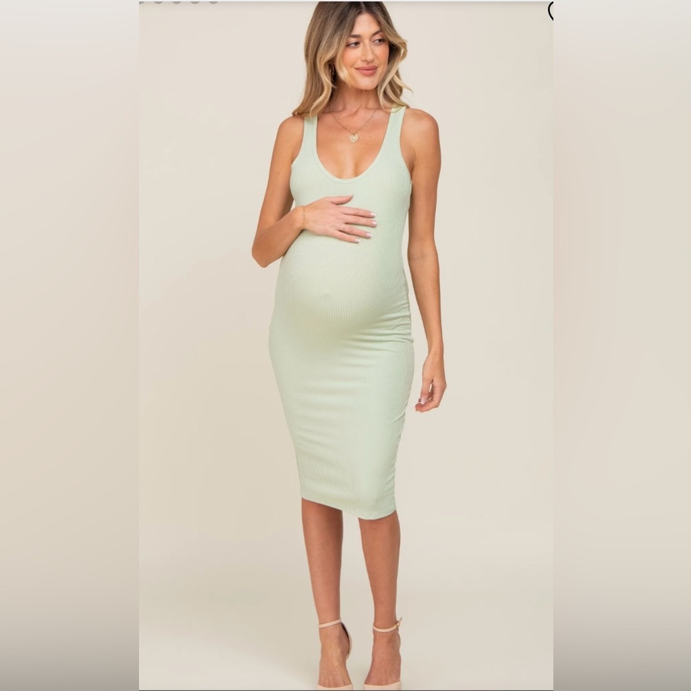 Mint Green Maternity Dress